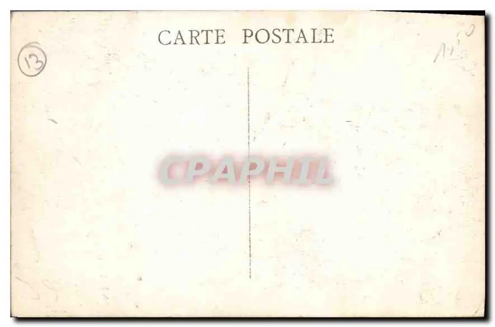 Marseille - N.-D. de la Garde und die Inseln - Rückseite