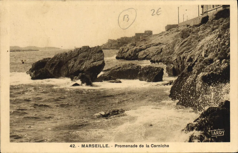 Marseille — Promenade de la Corniche — Tardy - Awers
