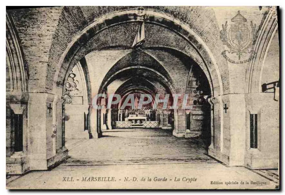 Marseille - Nossa Senhora da Guarda - A Cripta — Edição Especial da Basílica - Frente