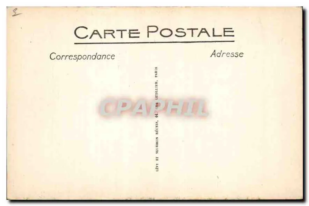 Marseille — Promenade de la Corniche — Vue prise de Maldormé — LL. - Verso