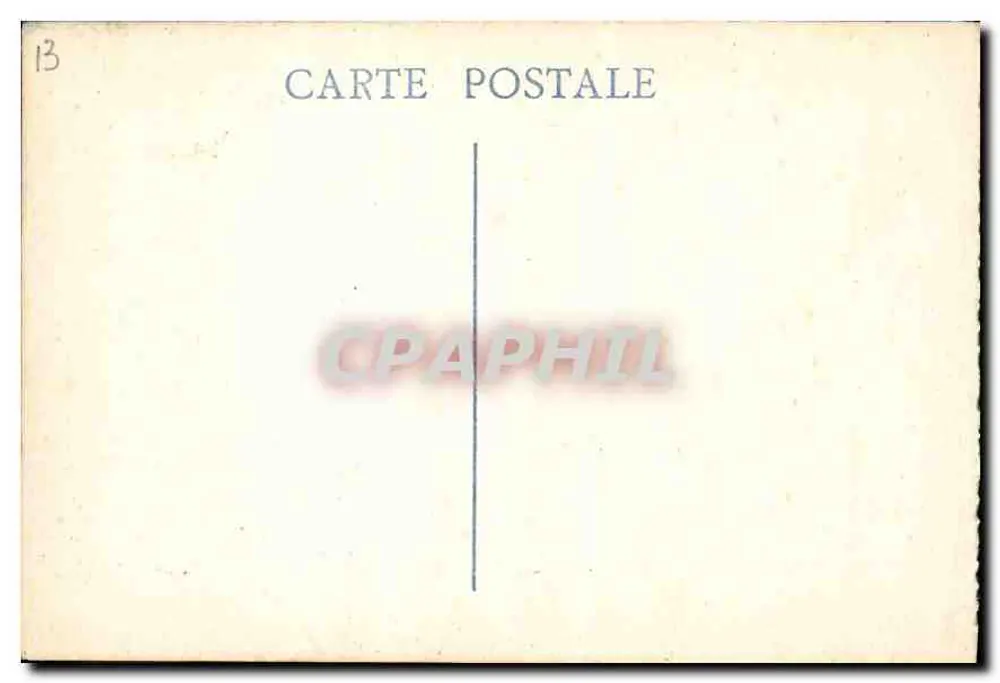 Marseille — Ein Eck des alten Hafens — Procea - Rückseite