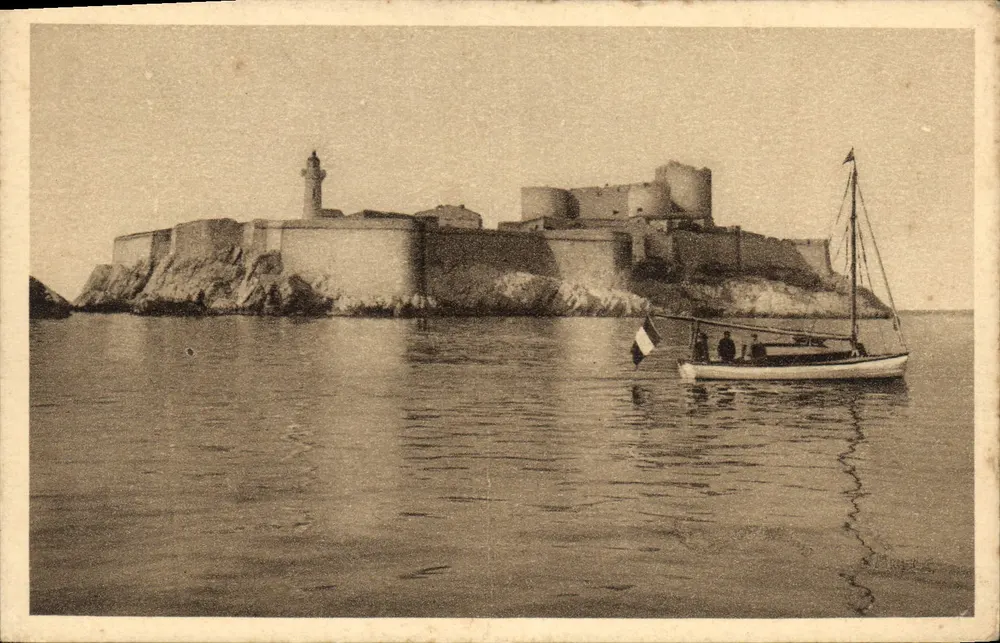 O Castelo de If — Marselha — editor desconhecido, n° 39 - Frente