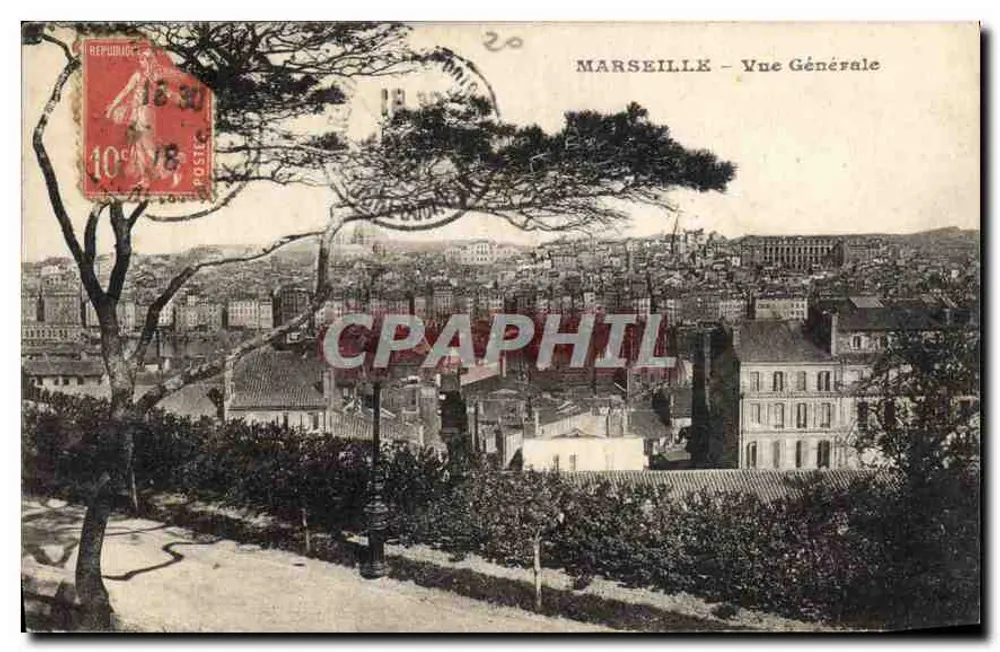MARSEILLE — Vista Geral — Editor não identificado, n° de série 20 - Frente