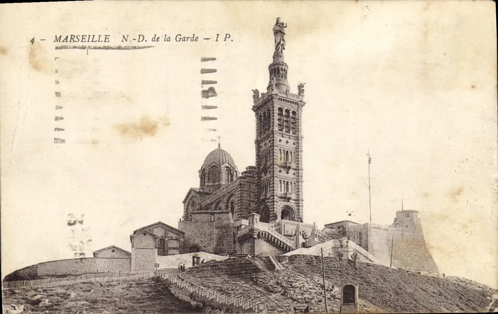 Marseille - N.-D. de la Garde — I.P. — série 4 - Frente