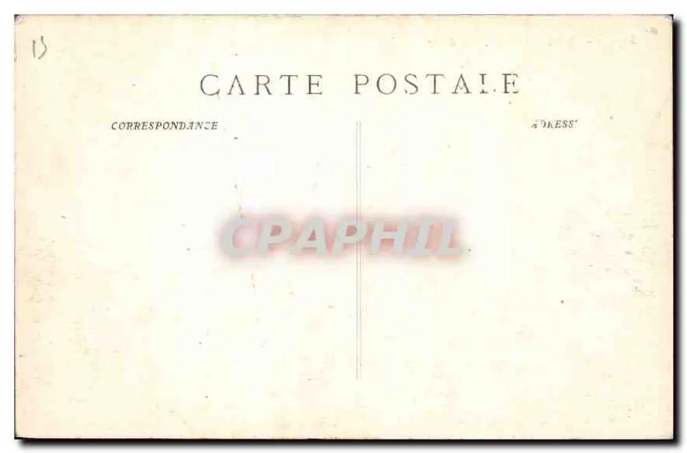 Marselha - N.-D. da Guarda — editor S. T. SERT, Marsillies, n° 3570 - Verso