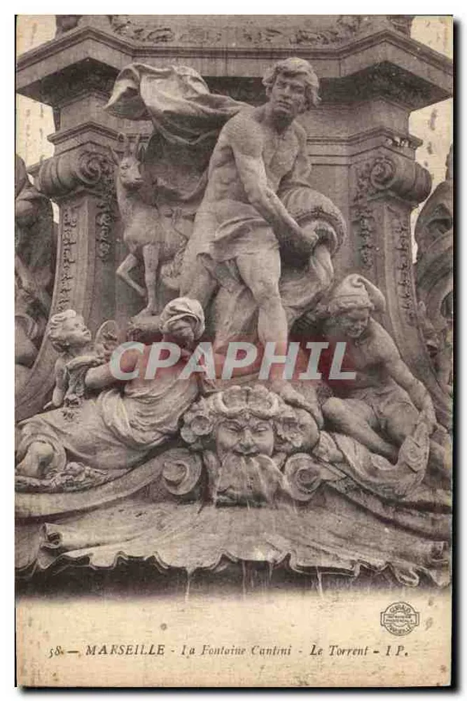 Marseille — La Fontaine Cankini — Der Torrent — I.P. - Vorderseite