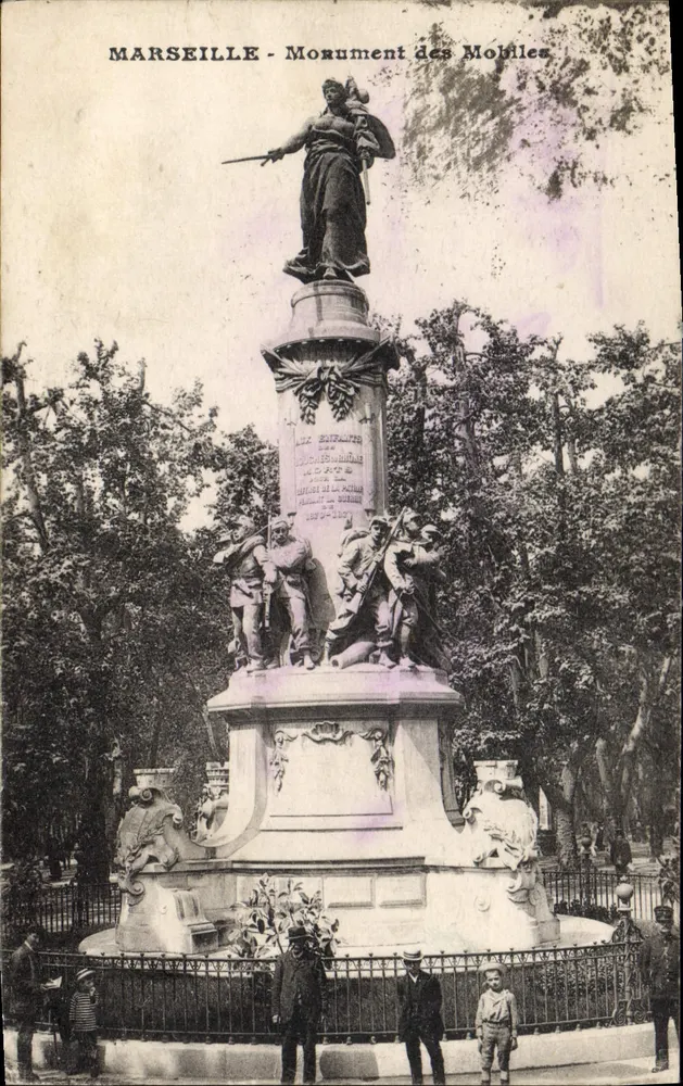Marselha - Monumento dos Mobiles — editor desconhecido, número de série não visível - Frente