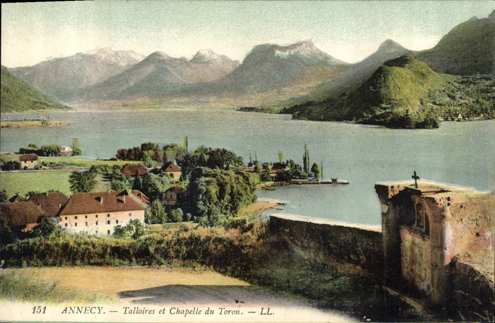 Annecy — Talloires und Chapelle du Toron — LL. — N° 151 - Vorderseite