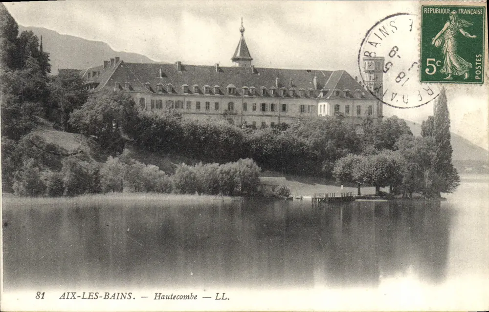 Aix-les-Bains — Hautecombe — LL. — Editora LL. n°81 - Frente