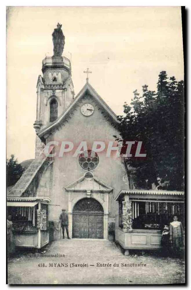 MYANS (Savoie) — Eingang zum Heiligtum — H. Grand, Montmélian, n° 458 - Vorderseite