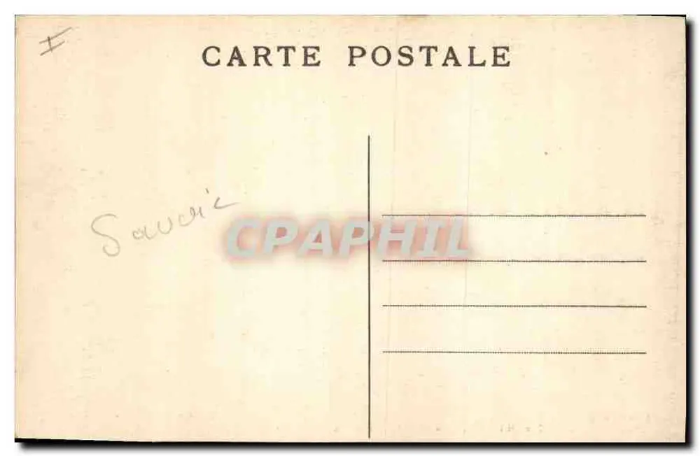 Myans (Savoie) — Innenansicht des Heiligtums — L. Blanc, Montmélian, Nr. 785 - Rückseite