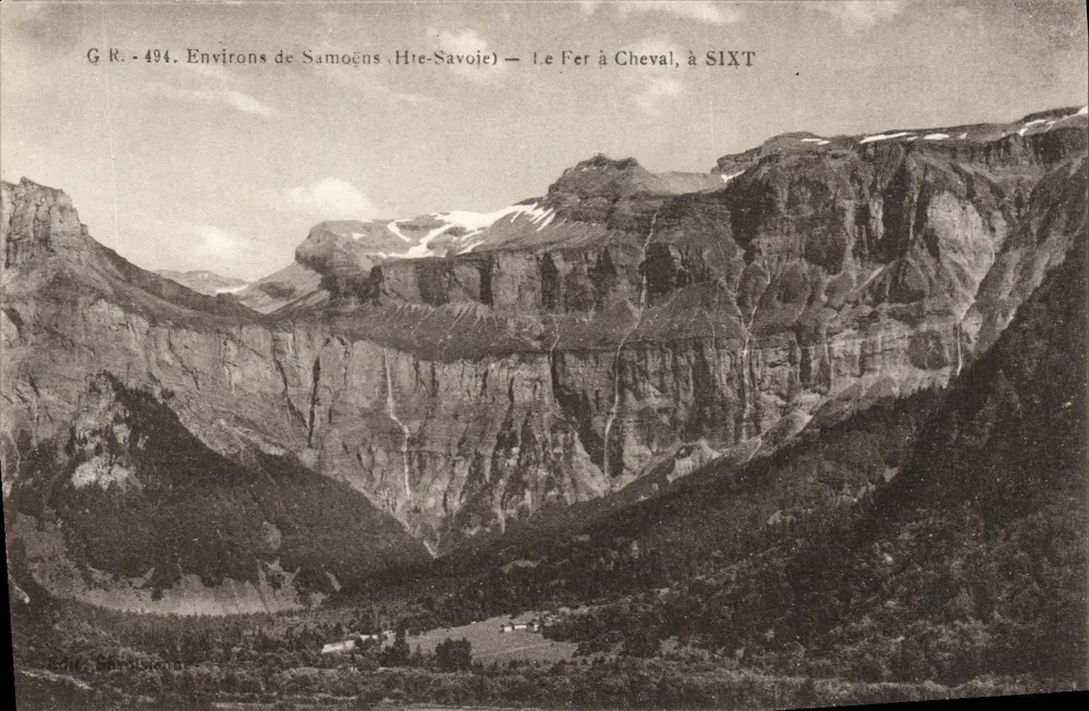 Das Eisenpferd, in Sixt — Umgebung von Samoëns (Haute-Savoie) — Éd. Sarroisienne - Vorderseite
