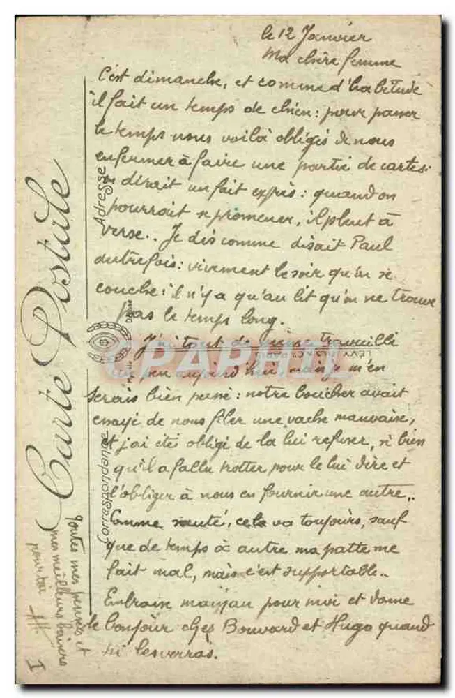 Annecy — A Dente de Lanfon — Selecta, n° 170 - Verso