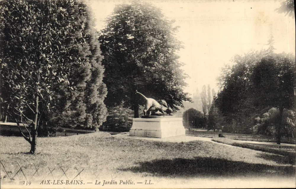 Aix-les-Bains — O Jardim Público — LL. — n° 139 - Frente