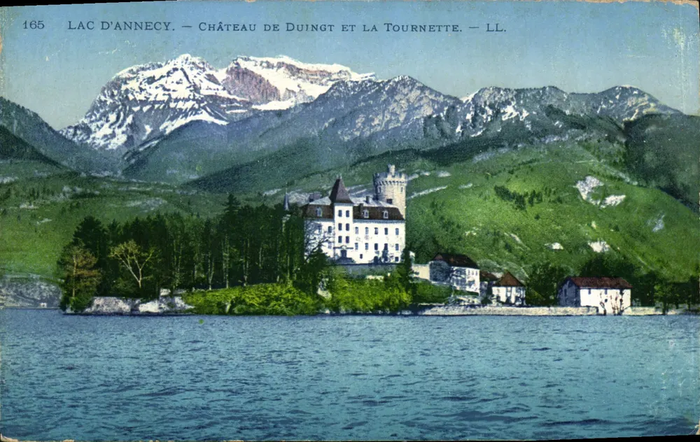 See Annecy — Schloss Duingt und La Tournette — LL. — N° 1665 - Vorderseite
