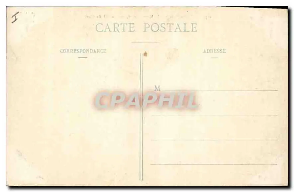 Aix-les-Bains und der Mont Revard, gesehen vom Chat-Pass — Verlag L. Reynaud, Entevia Chamber, Nr. 1654 - Rückseite