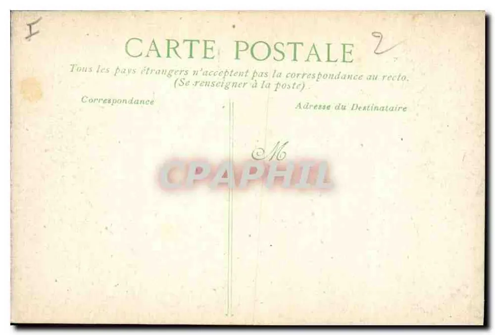 Aix-les-Bains. Villa des Fleurs — vista da villa com fonte — editor L.V.I. n° 1299 - Verso