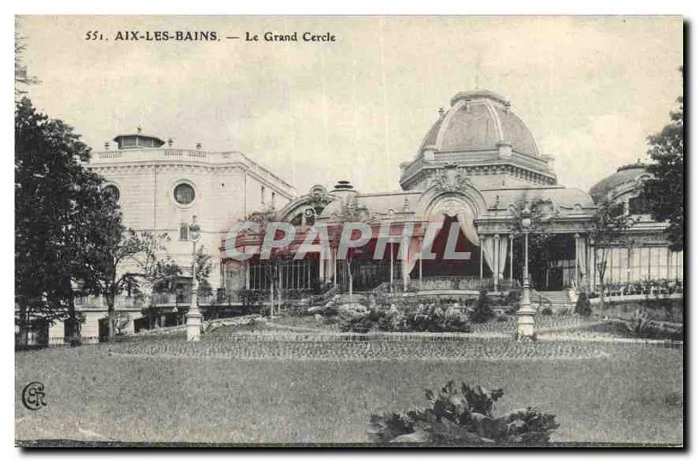 Aix-les-Bains — Il Grande Cerchio — editore CER n°551 - Recto