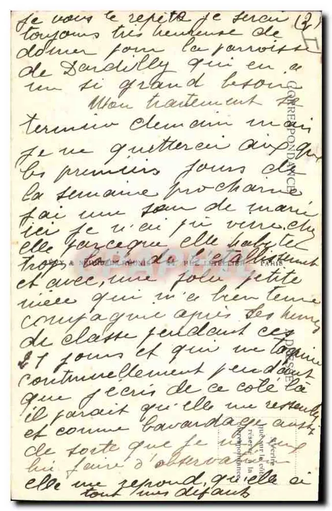 Aix-les-Bains — Plaza del Establecimiento Termal — LL, n°49 - Reverso