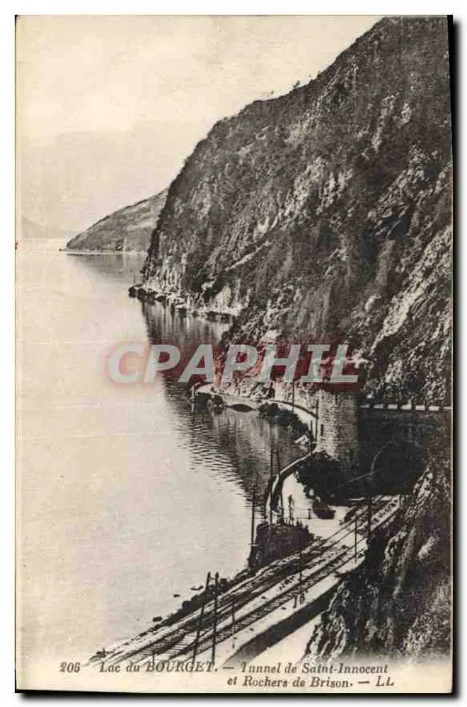 See von BOURGET — Tunnel von Saint-Innocent und Felsen von Brison — LL - Vorderseite
