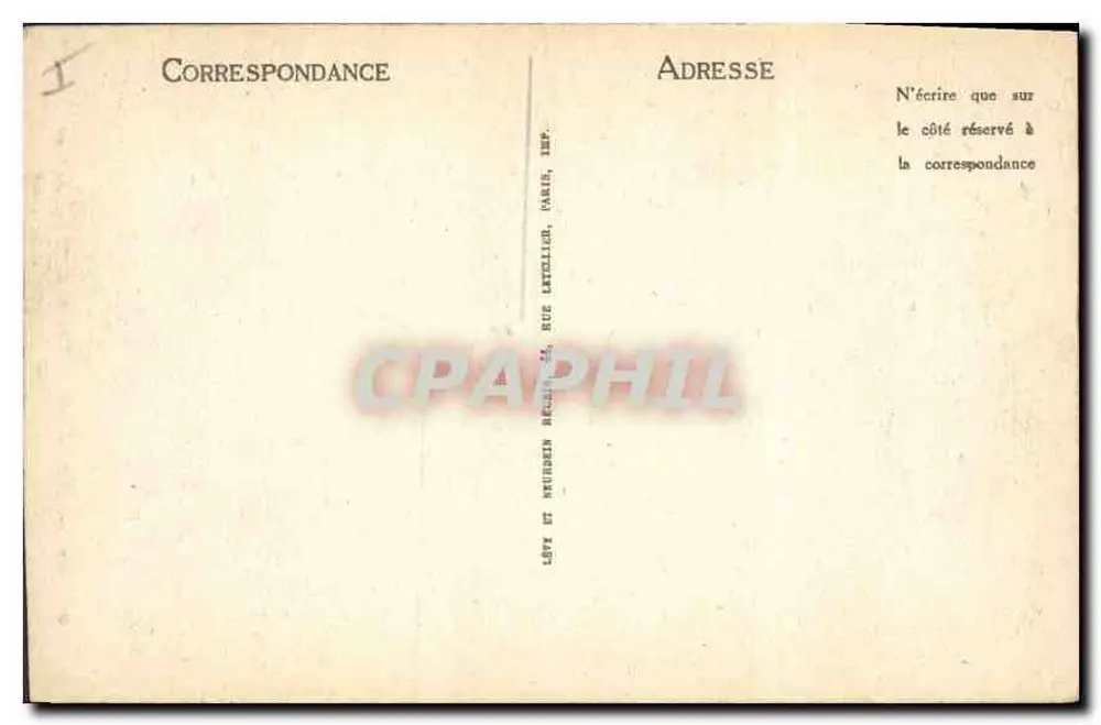 See von BOURGET — Tunnel von Saint-Innocent und Felsen von Brison — LL - Rückseite