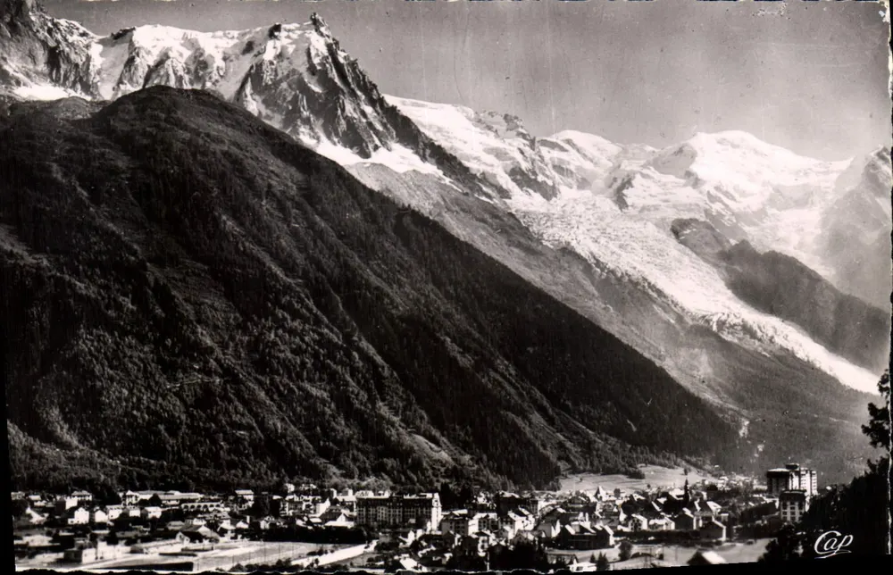 Chamonix - Mont-Blanc — Von der Aiguille du Plan zur Aiguille du Goûter — Cie des Arts Photographiques - Vorderseite