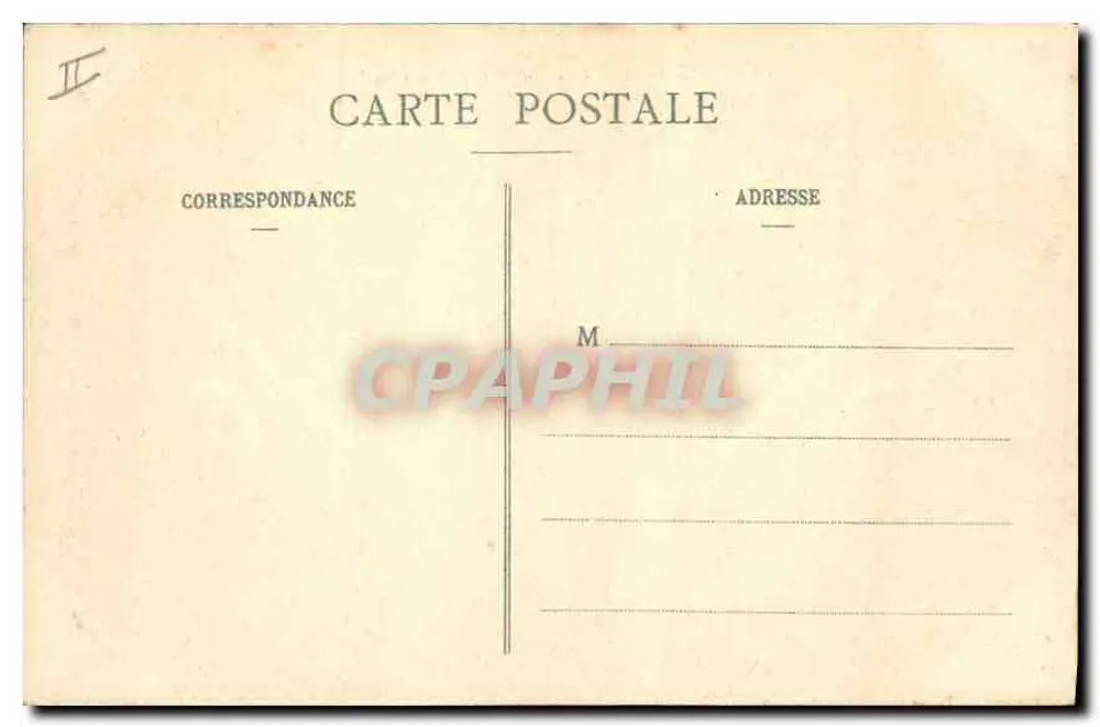 Aix-les-Bains - See Bourget (Nördlicher Teil) — Verlag L. Gauthier, Nr. 2350 - Rückseite