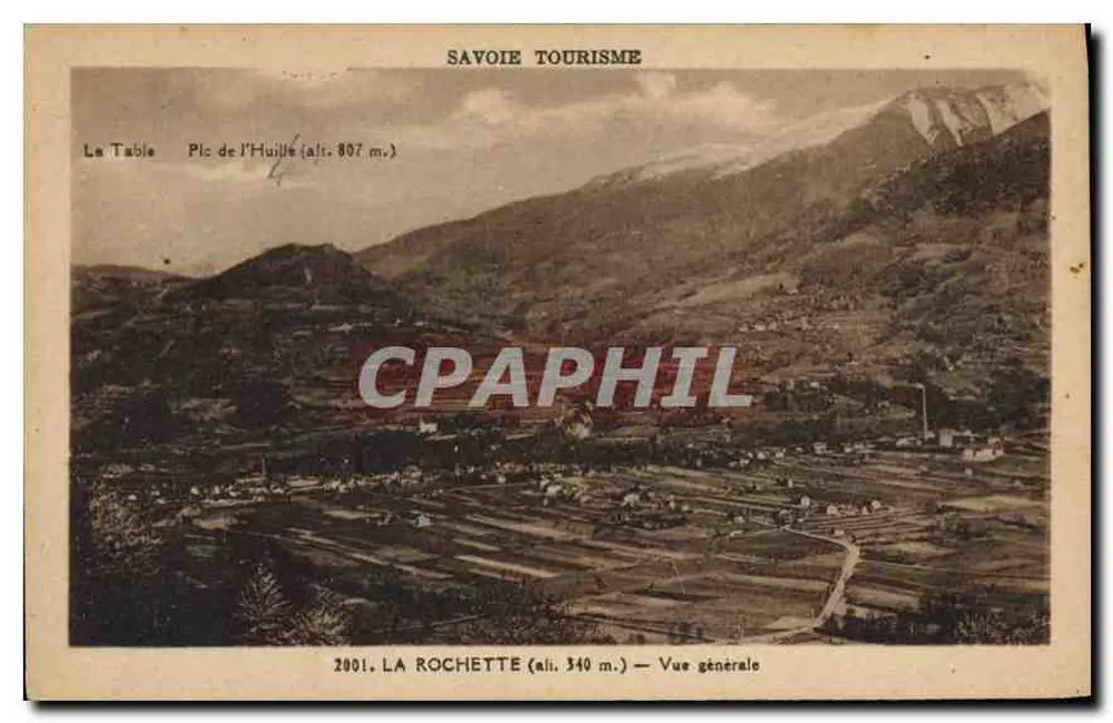La Rochette — Allgemeiner Blick — Savoie Tourismus - Vorderseite