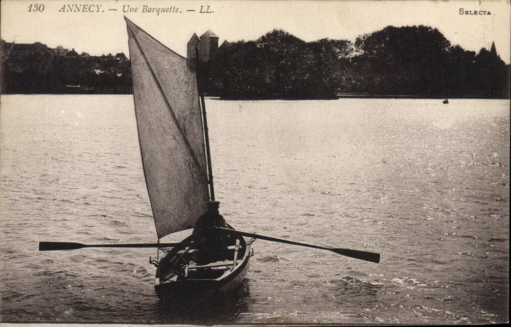 Annecy — Uma Barqueta — LL. — Selecta - Frente