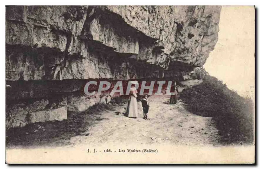 As Vouïtes (Salève) — Vista da caverna — J. J. - 156 - Frente