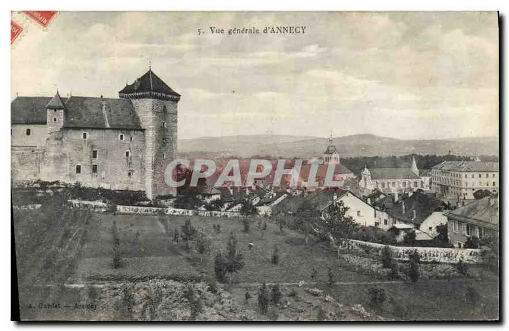 Vista geral de Annecy — A. Gardet — Annecy - Frente