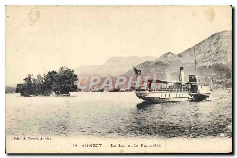 Annecy — See und Parmelan — Edit. A. Gardet, Annecy, n°45 - Vorderseite