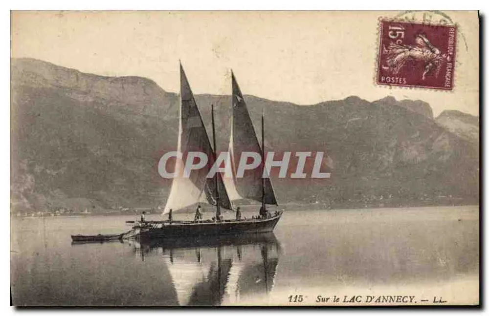 Sobre o LAGO D'ANNECY — LL — n°115 - Frente