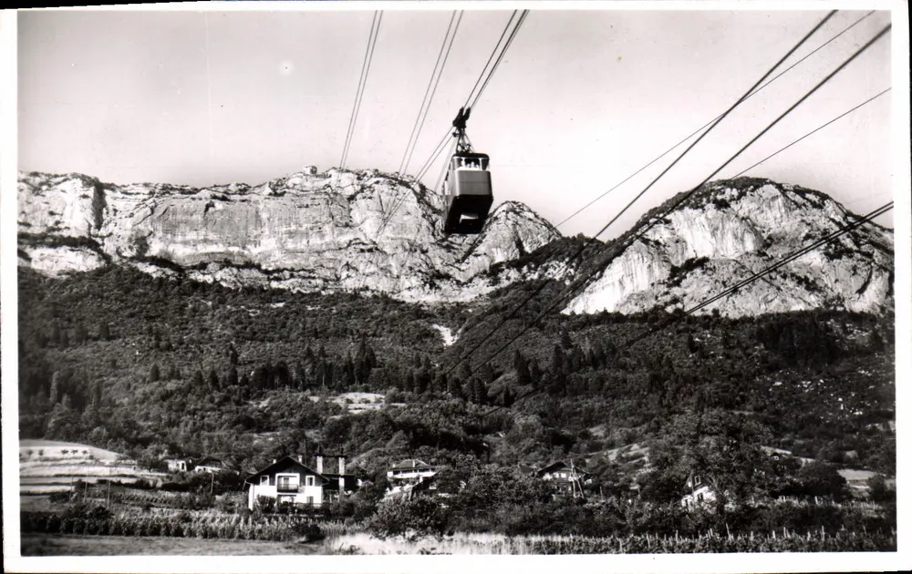 Umgebung von Annecy — Seilbahn Mont-Veyrier — Editions MARCHET, Annecy - Vorderseite