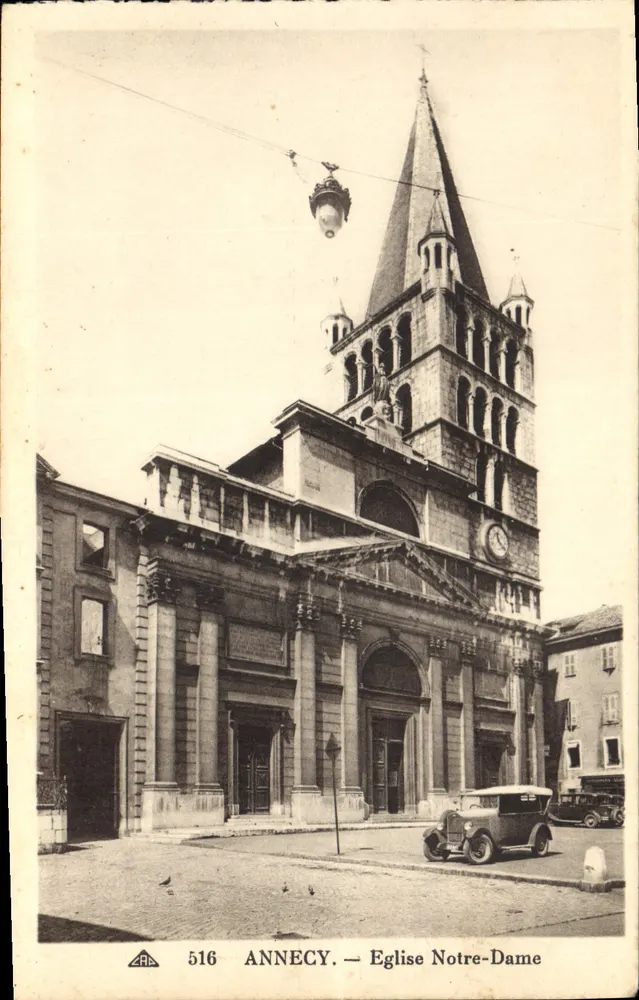 Annecy — Igreja de Nossa Senhora — Editor ERIE, n° 516 - Frente