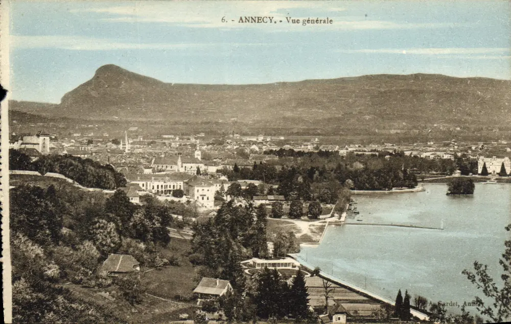 Annecy — Vista geral — Cardet, Annecy - Frente