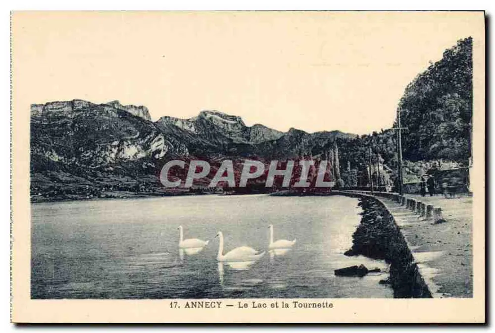 Annecy — Le Lac et la Tournette — A. Gardet - Vorderseite