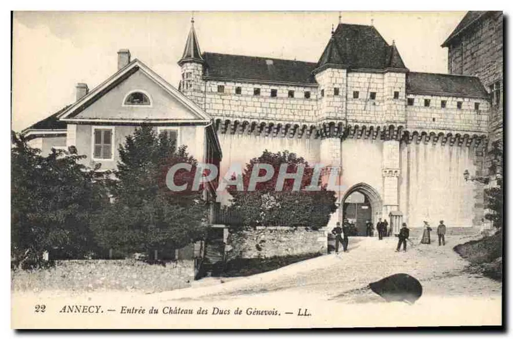 Annecy — Eingang zum Schloss der Herren von Génevois — LL. - Vorderseite