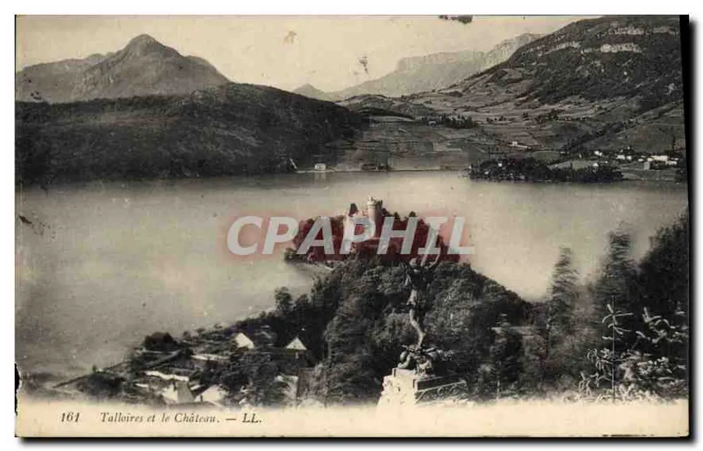 Talloires e o Castelo — LL. — n° 161 - Frente