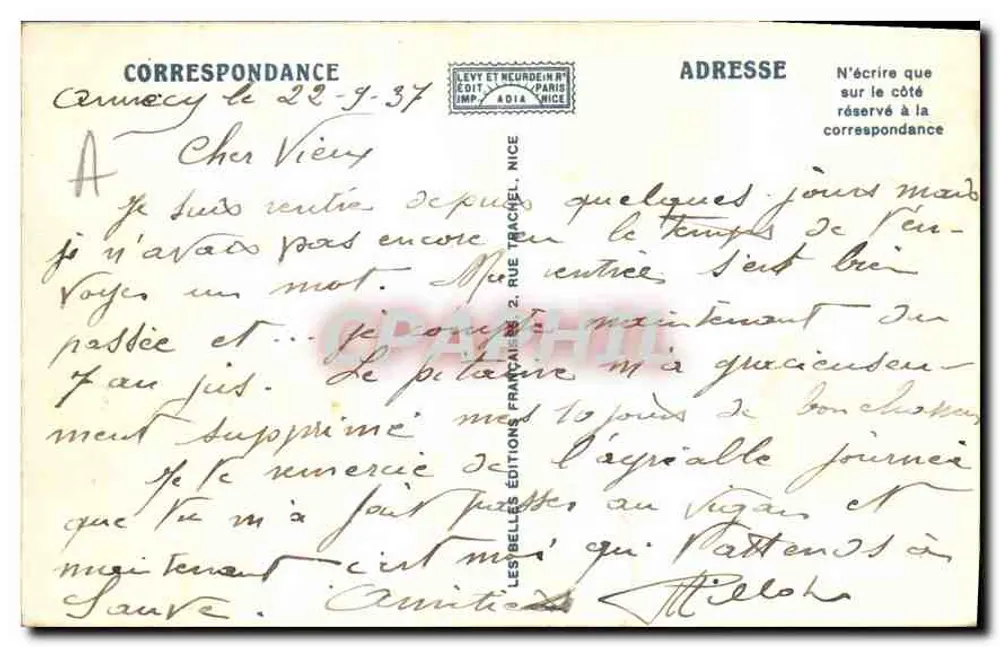 Annecy — As Velhas Prisões — LL — Adia - Verso