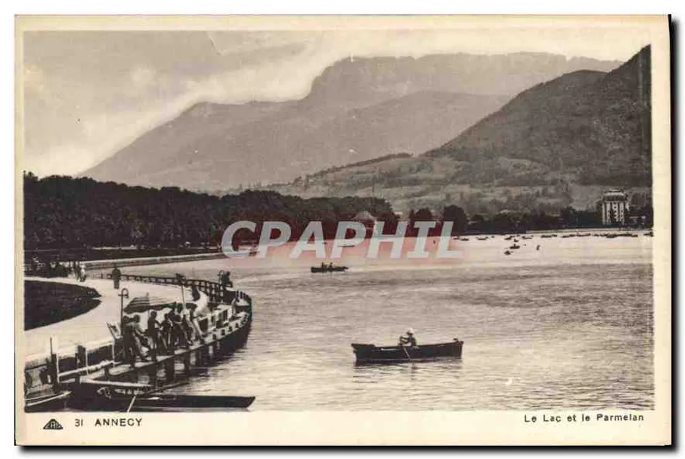 See und der Parmelan — Annecy - Vorderseite