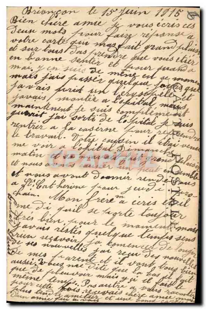 ब्रियांसॉन — एक सामान्य दृश्य और किलों के साथ — S. L. E. C. I. A. — संख्या 116 - पीछे