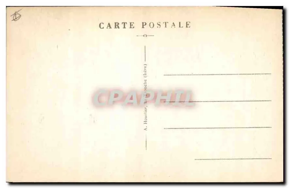 Briançon — Os Muros — A. Houtlier, Briançon (Isère) - Verso
