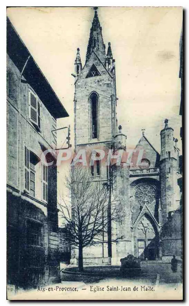 Aix-en-Provence — Kirche Saint-Jean de Maîte - Vorderseite