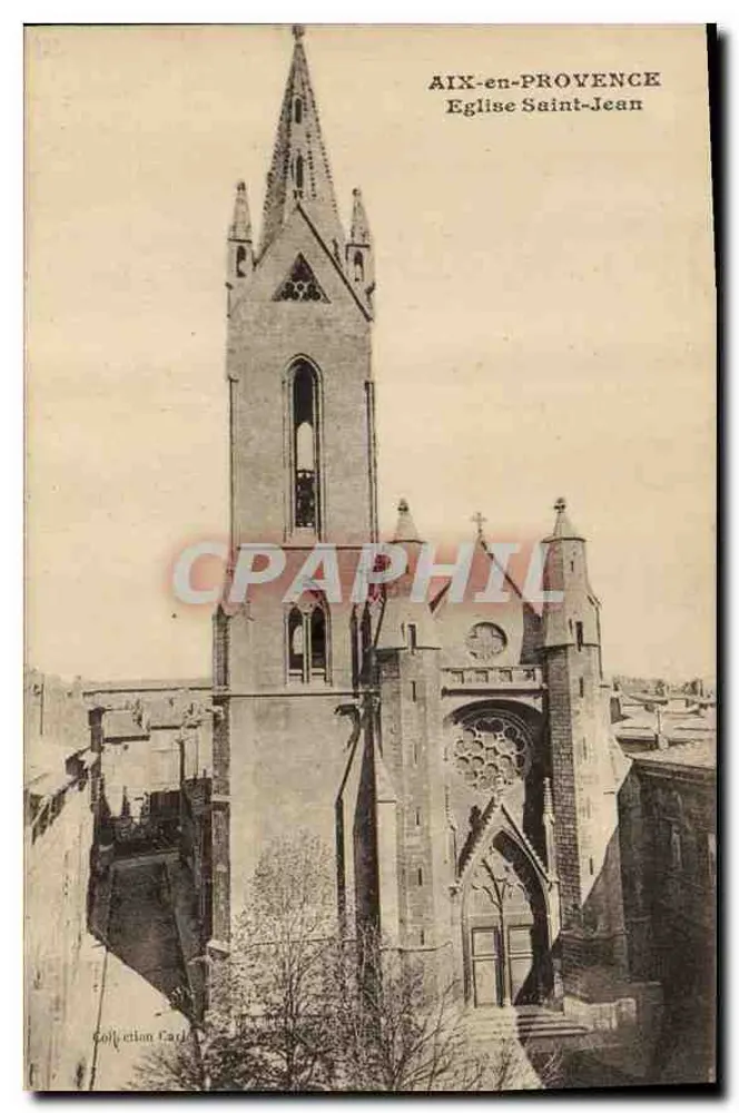 Aix-en-Provence — Chiesa di San Giovanni — Collection Card - Recto