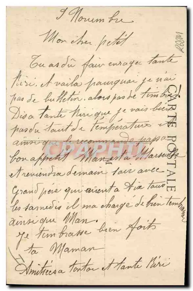 Aix-en-Provence — Chiesa di San Giovanni — Collection Card - Verso