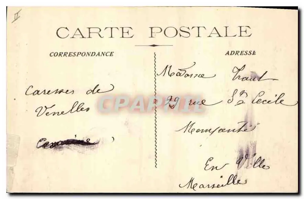Aix-en-Provence — Kirche St. Johann von Malta — Verlag nicht sichtbar, Seriennummer 839 - Rückseite