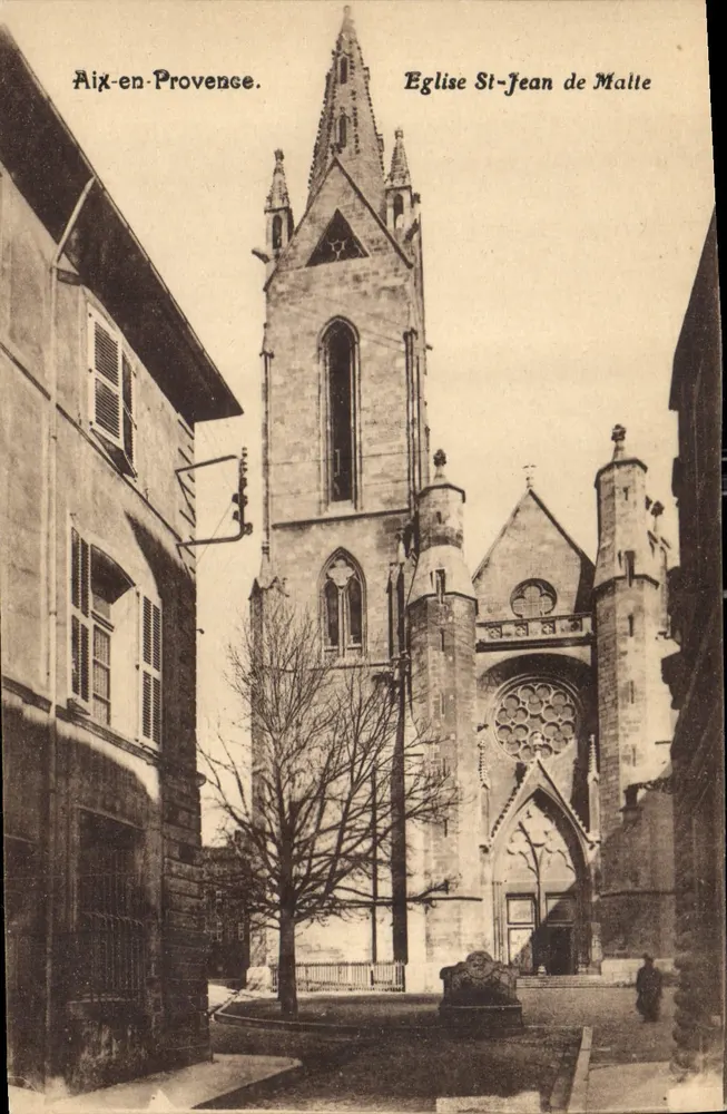 Aix-en-Provence — Kirche Saint-Jean de Malte — unbekannter Verleger - Vorderseite