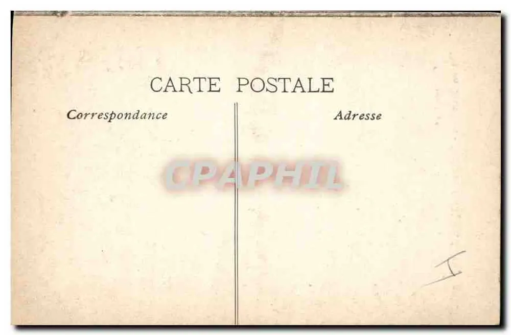 Aix-en-Provence — Innenansicht der Kirche Saint-Jean de Mal — Sammlung C. M. - Rückseite