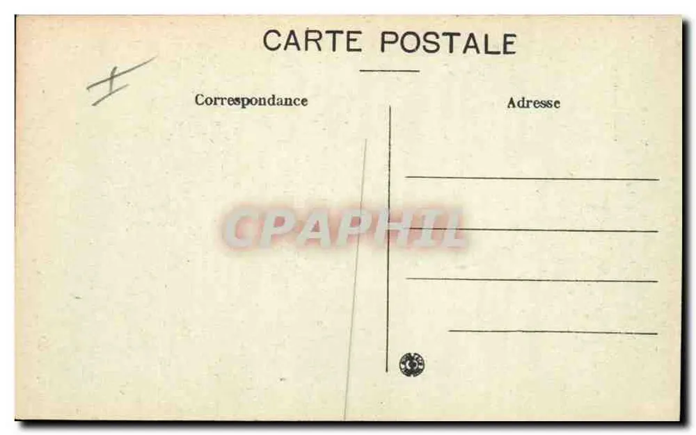 Aix-en-Provence — La Tour de Turrelucu (14. Jahrhundert) — G. Martine, Aix - Rückseite
